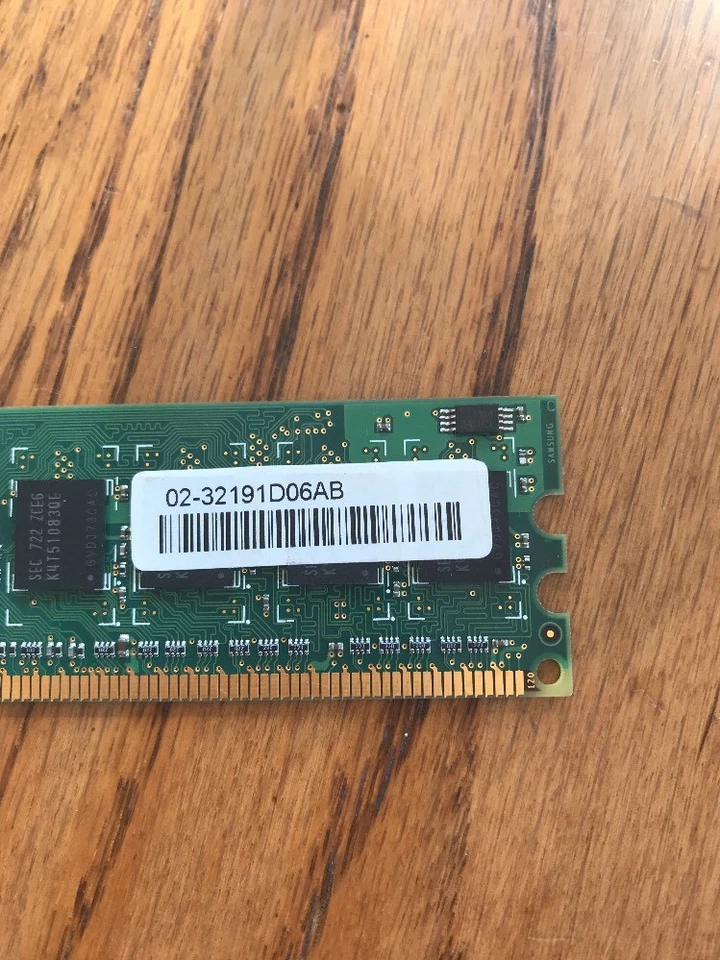 SAMSUNG 512MB 1Rx8 PC2-5300U 555 12 ZZ Ships N 24h - Image 3 of 4