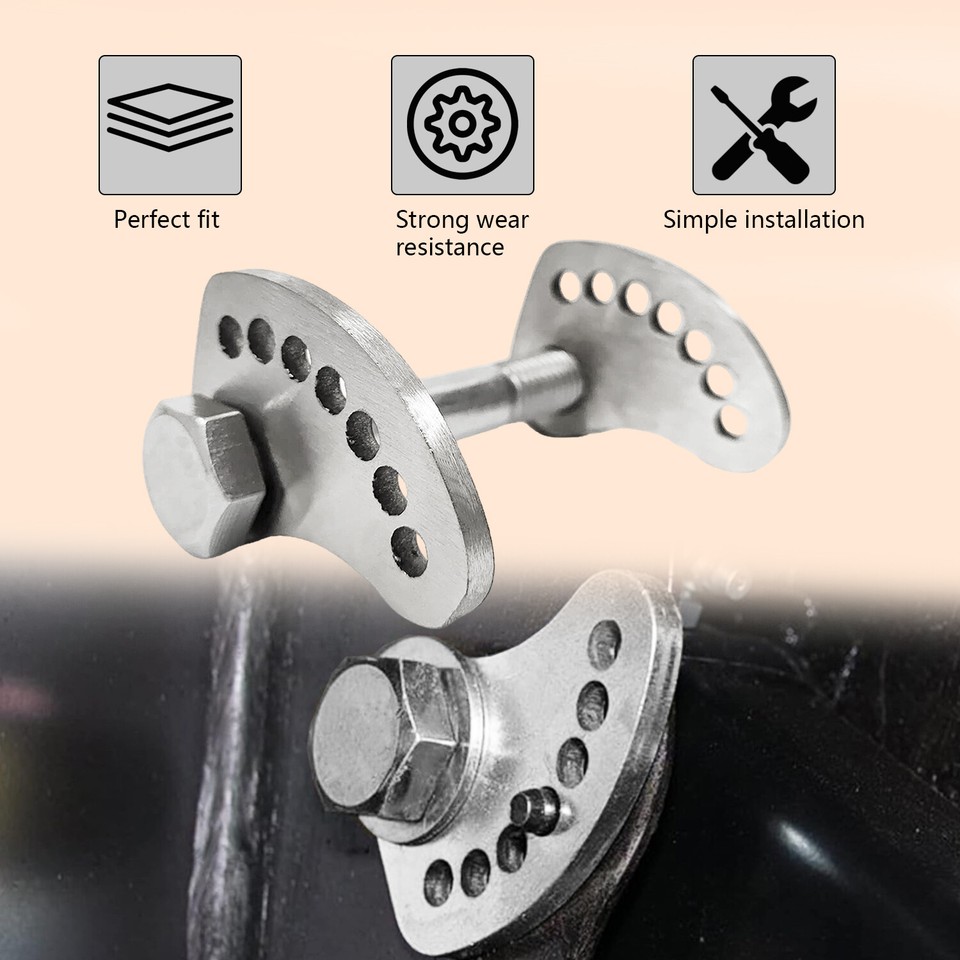 Camber Lock Alignment Fix &Upper Arm Cam Bolt for Chevy Silverado 1500 ...