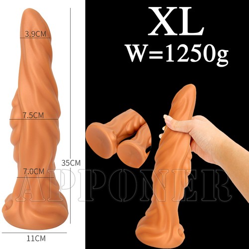 Anal Plug Long Dildo Toys Massage Suction Cup Ass Plug Anal Dilator Adult Toys - Picture 16 of 30