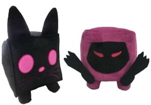 Set Of 2 Roblox Plush Toys Dark Matter Cat Dominus Pet Simulator New Ebay