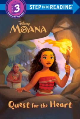 Quest for the Heart (Disney Moana) (Step into Reading) - Paperback - VERY GOOD