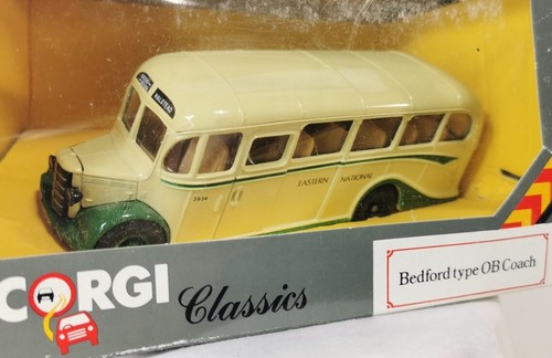 Corgi Classics Bedford Type OB Coach Eastern National Halstead D949/25 Imported - Picture 3 of 6