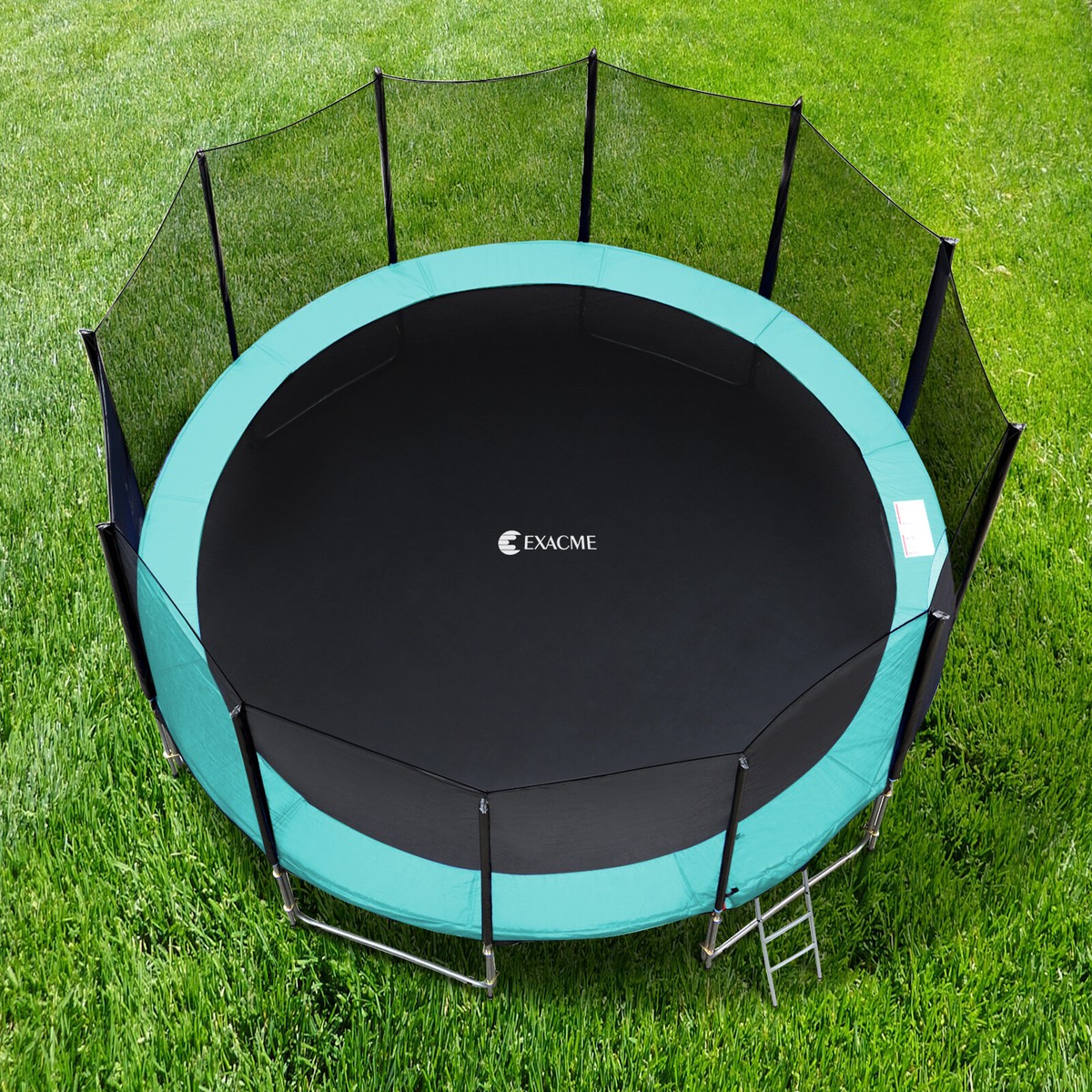 ExacMe Trampoline Pad Replacement Thick with Opening, Seafoam