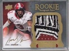 2011 UD Exquisite Collection Jerrel Jernigan Patch Auto RC #'ed 098/135