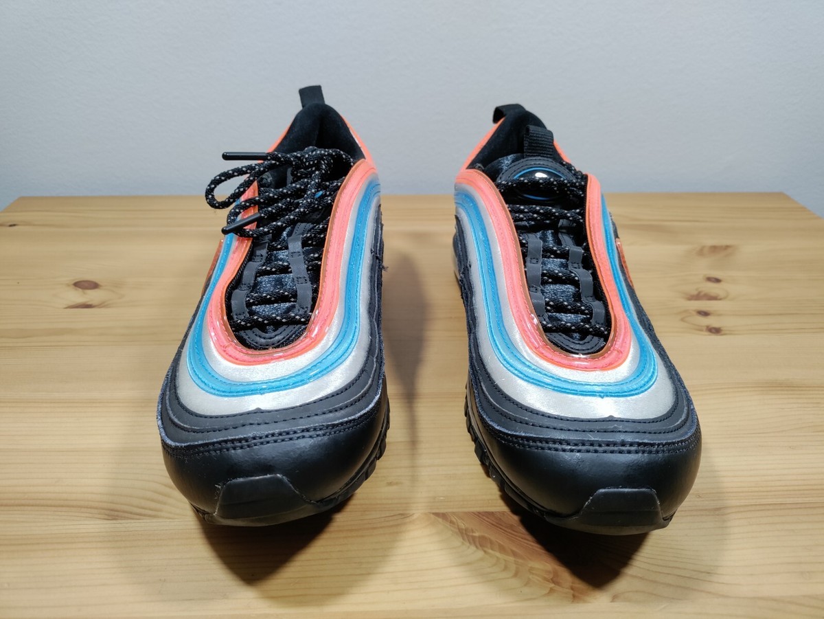 2019 Nike Air Max 97 Neon‎ Seoul Black Reflect - Men\'s Size 10 (CI1503-001) USED Nike Air Max 97  main image 4