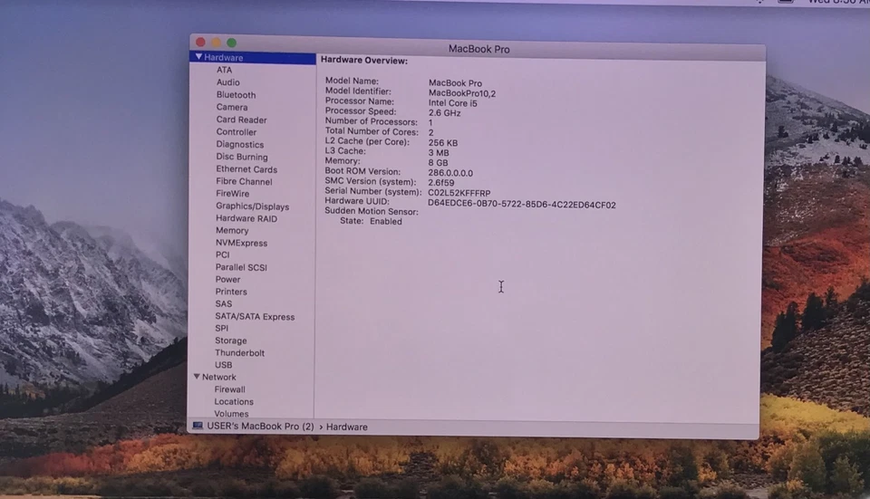 APPLE PRO A1425  13-EARLY -2013 I5-3230M@2.6GHz 8GB RAM 256GB NVMe WAC *READ - Image 4 of 4
