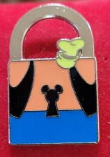 Disney Trading Pin, Goofy Padlock, Limited Release, 2013 59A