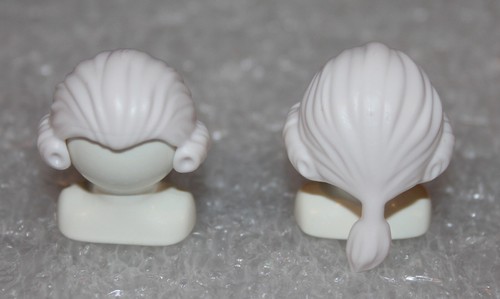 Playmobil Haare 2 Perücken " Richter weiß " Wikinger Piraten Frau Mann - 第 1/2 張圖片