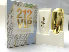 212 VIP by Carolina Herrera Perfum Women Gift Set : 2.7 oz. EDP Spray 3.4 oz BL