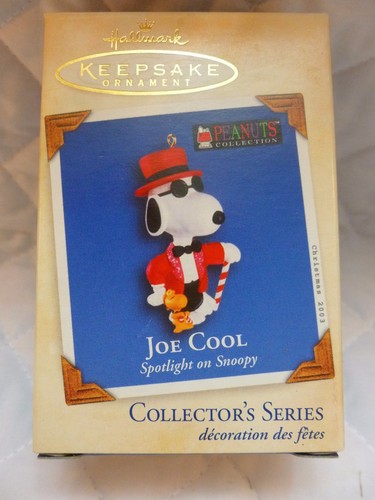 Hallmark Joe Cool, Spotlight on Snoopy sexto en serie, Peanuts, 2003, nuevo en caja B1 - Imagen 4 de 6