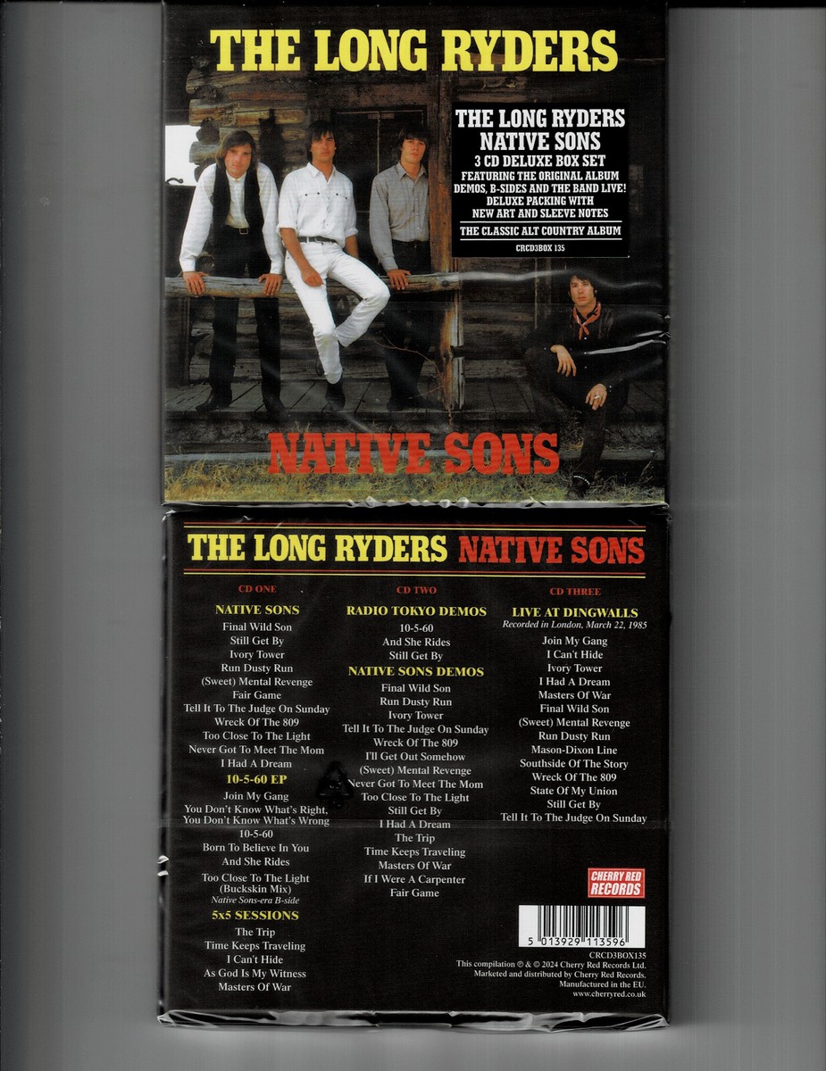 LONG RYDERS - NATIVE SONS *EXPANDED* (3CD 2024) NEW*56 TRACKS* 1 