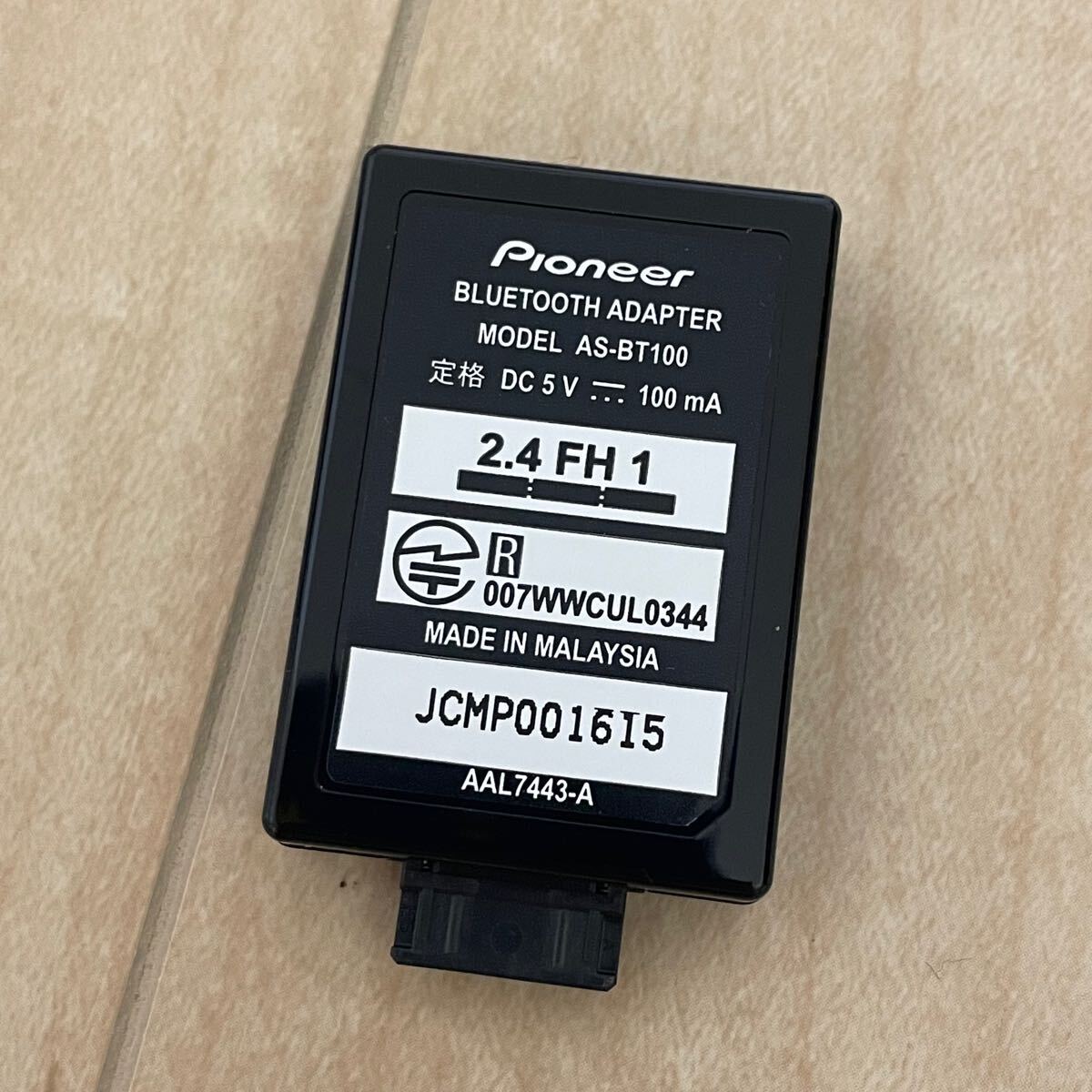 Pioneer AS-BT100 Bluetooth Adapter Black | eBay