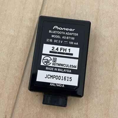 Pioneer Bluetoothアダプター AS-BT100 Pioneer AS-BT100 Bluetooth Adapter Black | eBay