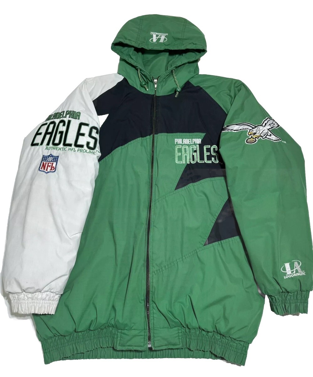 VTG 90s Philadelphia Eagles NFL Pro Line Logo Athletic Sharktooth