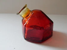 Par-A-Sol Amberina Glass Hummingbird Feeder Replacement, No Flower UV Glow