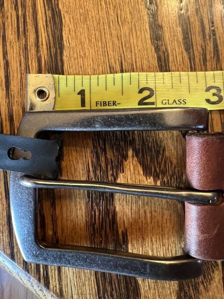 New Bed Stu Hewitt Leather Belt Medium 34 Brown‎ Silver Metal Studs Boho Western Bed Stu Hewitt Leather Belt Medium 34 Brown Silver Metal  main image 3