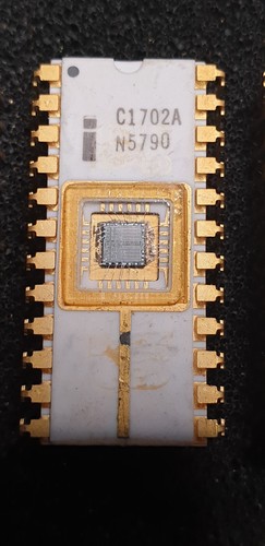 Rare Intel C1702A EPROM 256 x 8 Bit 2kBit Vintage Top!!! - Bild 4 von 7