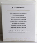 Hallmark Keepsake Ornament "A Toast to Wine" Set of 2, NIB, 2006 — photo 3