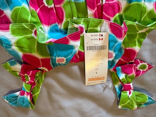 NWT Gymboree Bow Ruffle Flower Top Size 8 - Picture 2 of 2