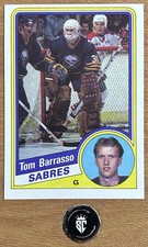 Tom Barrasso 1984-85 Topps Hockey Base Set Rookie #14 Buffalo Sabres