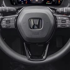 Honda Steering Wheel Emblem Sticker Civic Accord Crv Fit Mugen Badge Decal