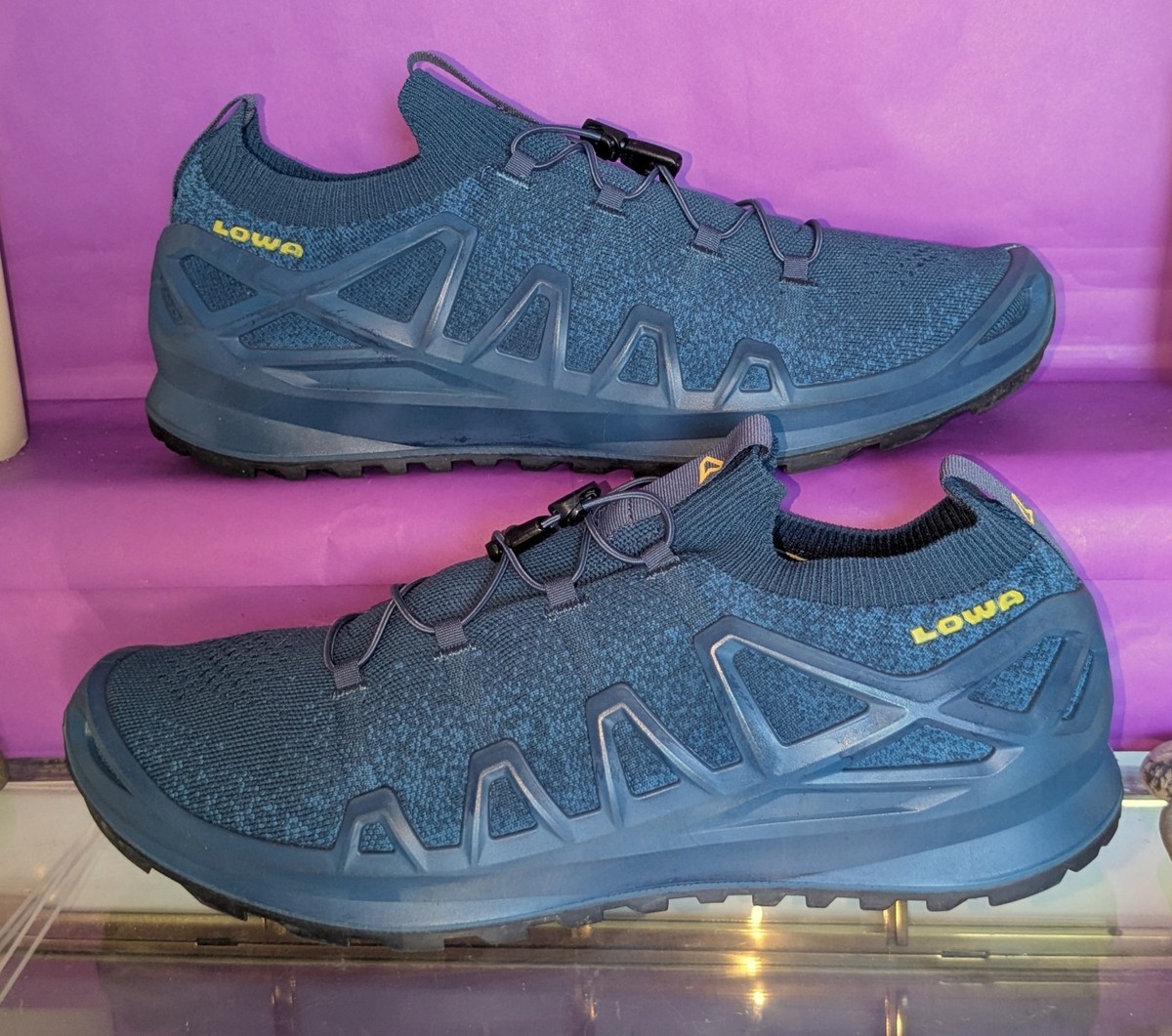 Lowa Fusion Lo Hiking Shoes men's Size 11.5 Blue | eBay
