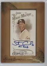 2014 Topps Allen & Ginter's Framed Mini Auto Steve Cishek #AGA-SCI Auto 1s2j