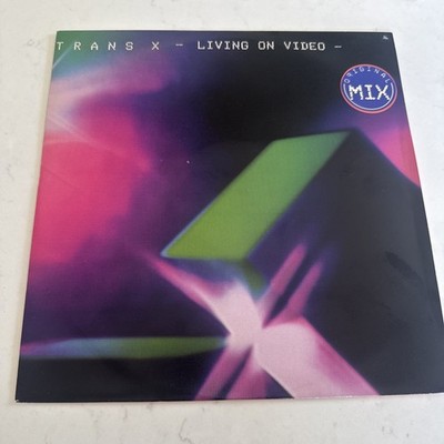 Trans X - Living on Video (Original Mix) - 12  Single - Play tested 