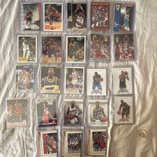 Topps Panini NBA Card Lot 20 Drexler Barkley Durant Duncan Webber