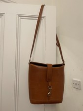 Luxury limited edition Peter Jensen brown leather bag