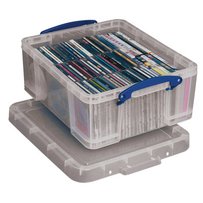 Really Useful Box Aufbewahrungsbox 18,0 l transparent 48,0 x 39,0 x 20,0 cm