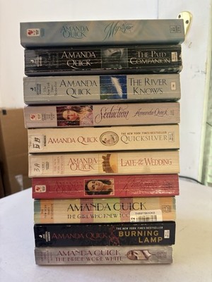Lot of 10 - Amanda Quick - Romance - Mass Paperbacks - Free Shipping