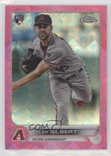 2022 Topps Chrome Logofractor Edition Pink Refractor /199 Tyler Gilbert #71 ut4