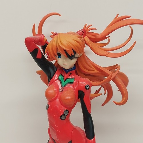 Evangelion Figur - 2012 Asuka Langley mit Augenklappe - Sega 10" Statue Anime - Bild 2 von 5