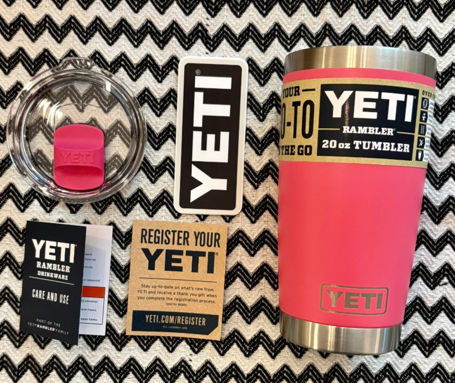 バーベキュー・調理用品 YETI Rambler 20oz PINK LE バーベキュー