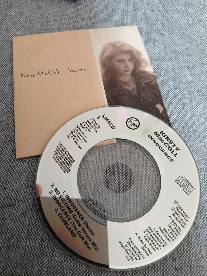 1989 CD3 Kirsty MacColl "Innocence" 3in CD NM+ (Virgin - KMACD 3) - Image 4 of 4