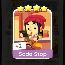 Soda Stop_MONO_POLY_GO_ STICKER_4⭐⭐⭐⭐stars_⚡⚡ fast delivery⚡⚡