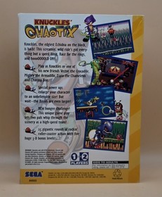 Knuckles' Chaotix (Sega Genesis 32X) CIB, Tested & Working