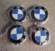 New Set Of 4 Bmw Wheel Rim Dust Cover Center Cap Hubcap 36136783536 Italy 68mm