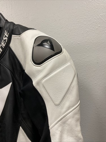 Dainese Laguna Seca 5 Perforated Race Suit Black/White | Size 54 SHORT - Picture 5 of 18