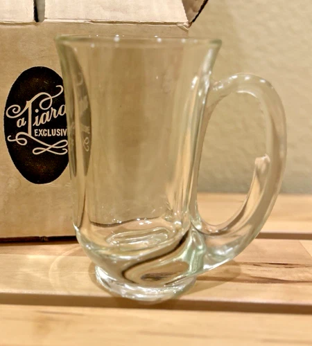 Tiara Hunter Horn 12 oz. Clear Glass Mug by Indiana Glaa