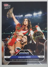 2025 Topps Now WWE #120 Chelsea Green Ethan Page SmackDown