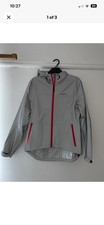Pinnacle Reflect Jacket Women’s Uk 10 Waterproof Cycling Jacket Grey Silver