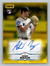 2025 Stadium Club #SCBA-AMA Adam Mazur Base Autographs Yellow Foil RC