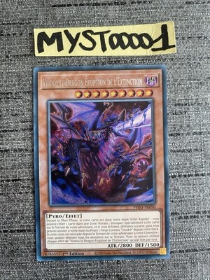 Yu-Gi-Oh! Karte Veidos Der Drache Ausbruch des Aussterbens PHNI-FR090 Secret Rare