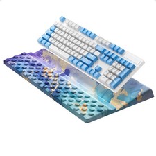 Computer Keyboard Stand Tilt with Wrist Rest, Comfy Ergonomic Keyboard Riser ...