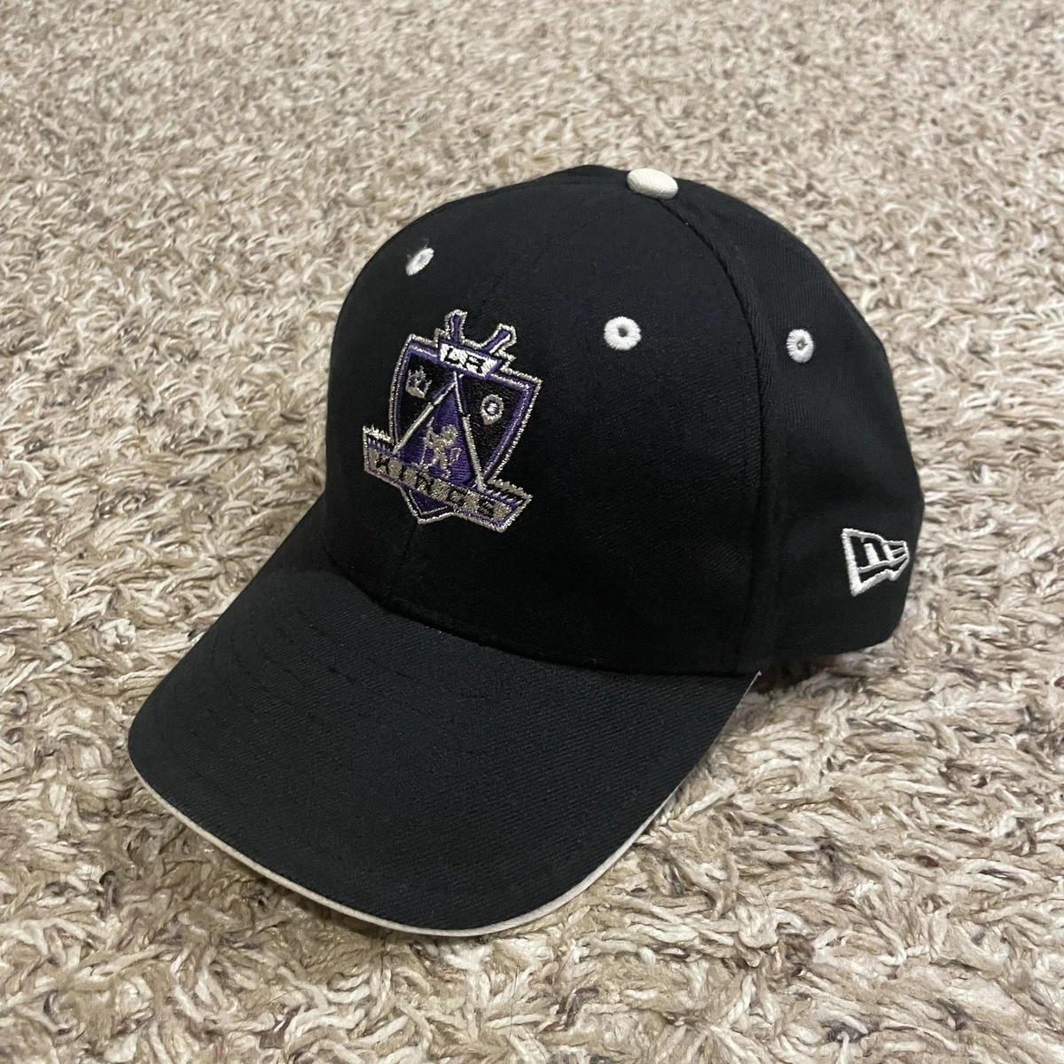 Cappellino Baseball Zephyr Los Angeles Kings NHL, Nero/Argento, Regolabile, Taglia Unica - Foto 5