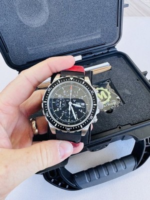 Marathon CSAR Watch Automatic Pilots Chronograph Val 7750, 46MM, 2-pc strap, New