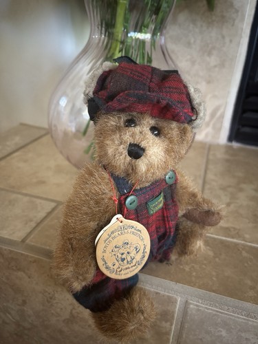 Boyds Bears Edmund #9175-08  Fall 1997 8” Plush BAILEY & Friends Red Plaid NWT - Picture 19 of 24