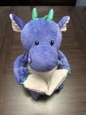 Cuddle Barn Dalton The Storytelling Dragon 12" Plush Animated Talking Fairy Tale